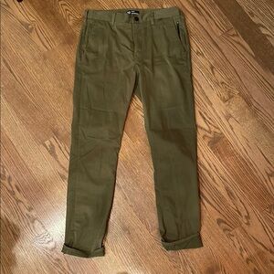 Hurley Green Chinos Classic Straight Leg